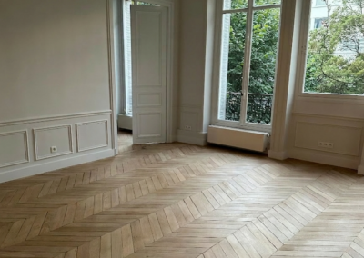 Parquet pointe de hongrie