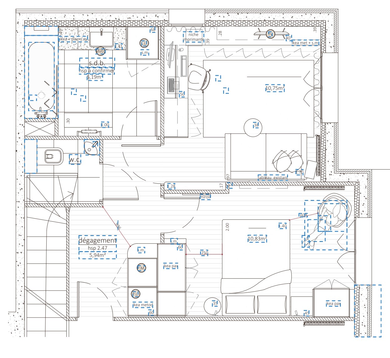 Plan appartement